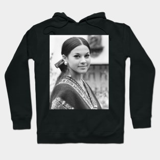 Portrait of an Indigenous Woman Peru Hoodie